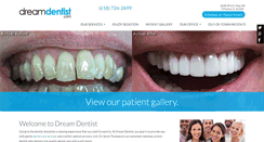Desktop Screenshot of dreamdentist.com